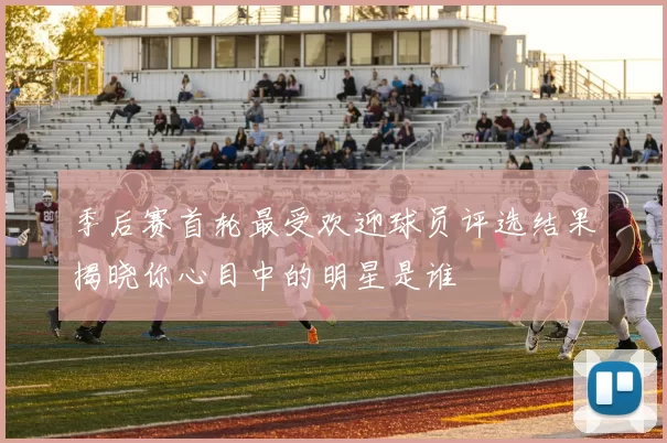 季后赛首轮最受欢迎球员评选结果揭晓你心目中的明星是谁